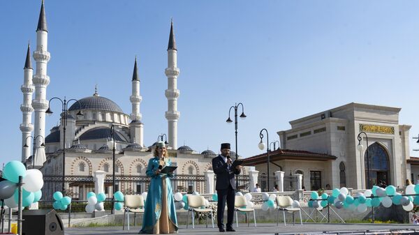 Праздник Курбан-байрам в Соборной мечети Праздник Курбан-байрам в Соборной мечети