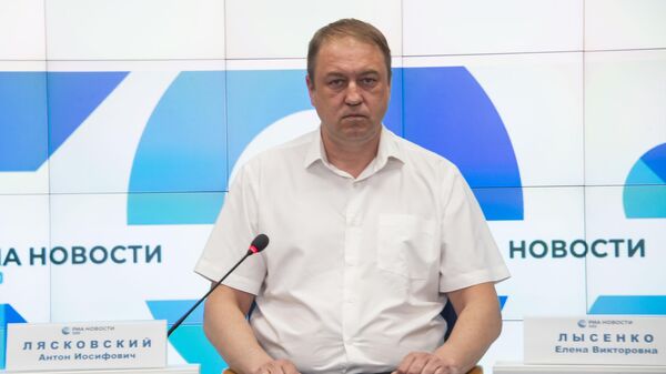 Заместитель министра здравоохранения Республики Крым Антон Лясковский Заместитель министра здравоохранения Республики Крым Антон Лясковский