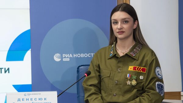 Командир регионального штаба РСО Крыма Екатерина Денесюк Командир регионального штаба РСО Крыма Екатерина Денесюк