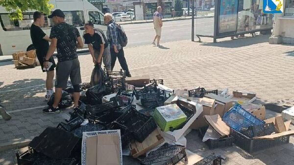 500 незаконных торговых точек демонтировали в Севастополе с начала года