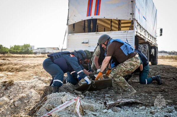 В Севастополе уничтожили 250-килограммовую немецкую авиабомбу времен войны В Севастополе уничтожили 250-килограммовую немецкую авиабомбу времен войны