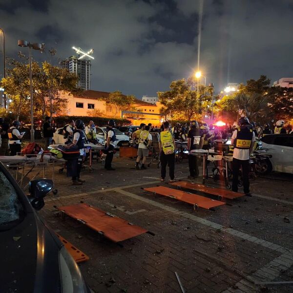 Последствия ударов иранских ракет по Израилю