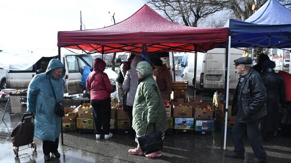 Продовольственная ярмарка в Симферополе