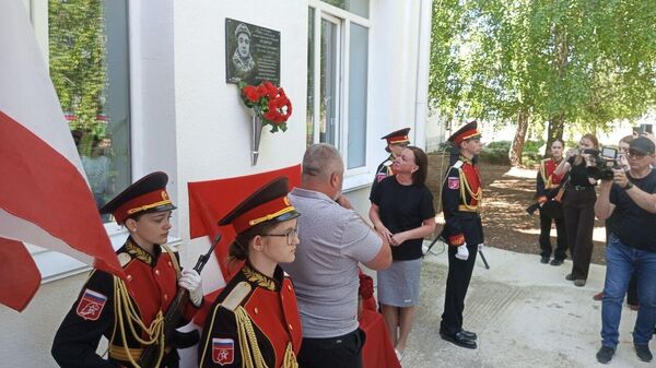В Крыму открыли памятную доску погибшему военкору Федорчаку