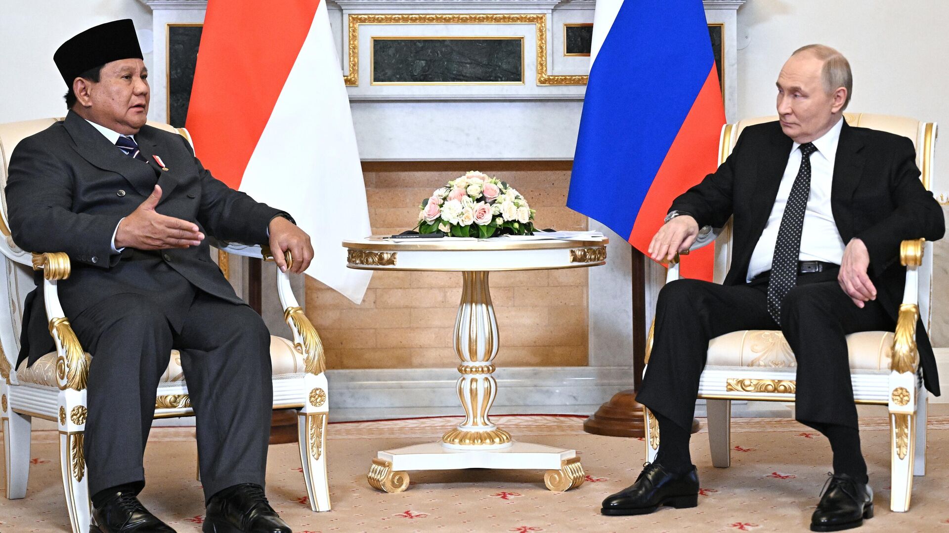 Президент Владимир Путин встретился с президентом Индонезии Прабово Субианто - РИА Новости, 1920, 19.06.2025