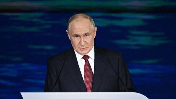 Президент России Владимир Путин. Архивное фото