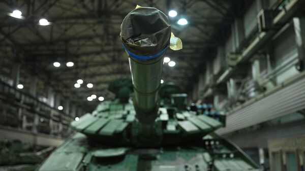 Производство танков на Уралвагонзаводе