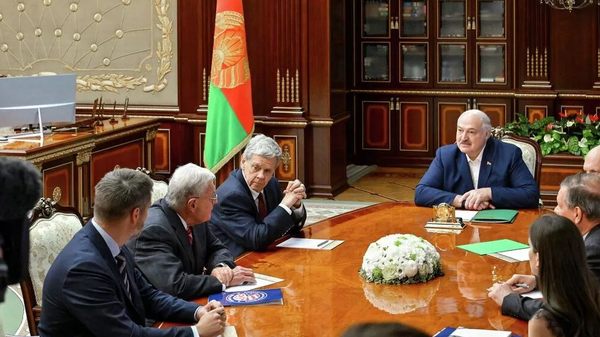 Президент Белоруссии Александр Лукашенко встретился со специальным посланником президента США по Украине Китом Келлогом