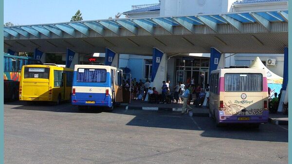 Между Евпаторией и Алчевском в ЛНР начал курсировать автобус
