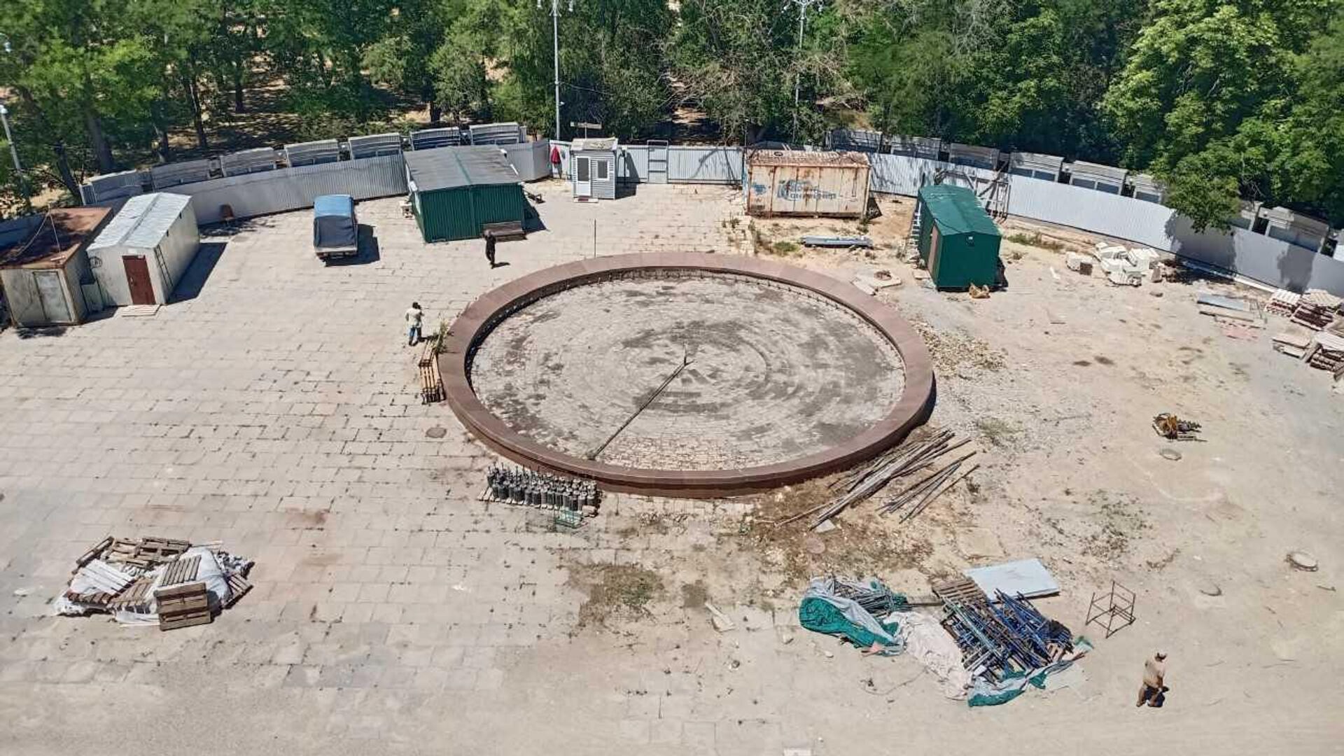 Панорама и Исторический бульвар в Севастополе во время реконструкции Панорама и Исторический бульвар в Севастополе во время реконструкции - РИА Новости, 1920, 27.06.2025
