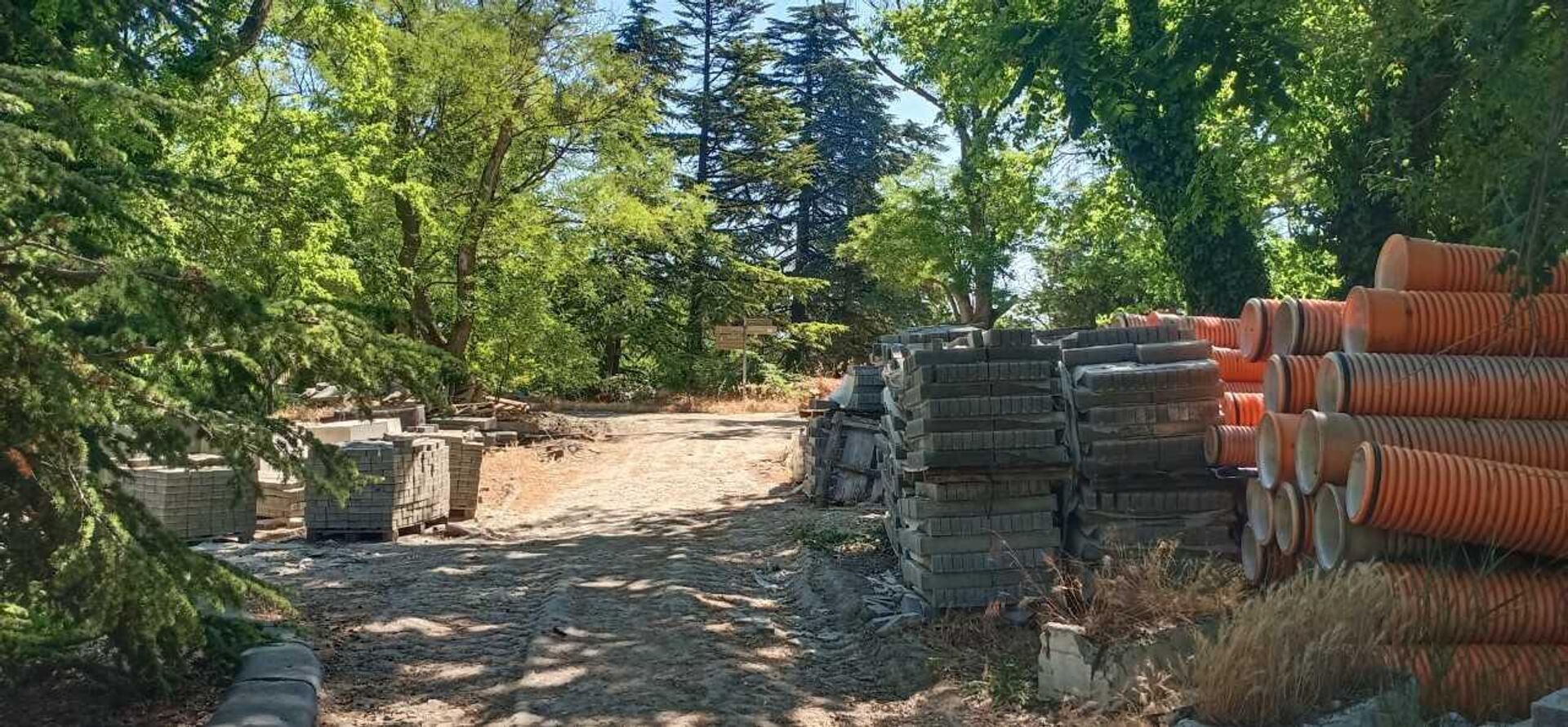 Панорама и Исторический бульвар в Севастополе во время реконструкции Панорама и Исторический бульвар в Севастополе во время реконструкции - РИА Новости, 1920, 27.06.2025