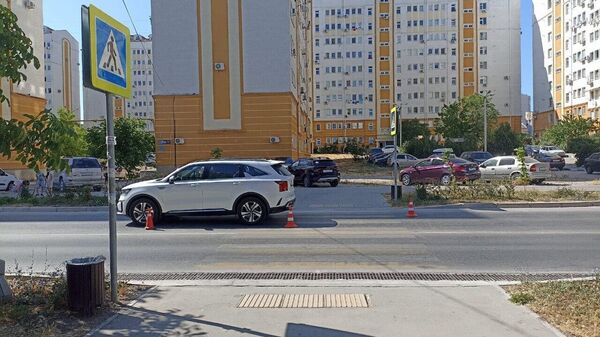 ДТП с пострадавшим несовершеннолетним пешеходом на улице Колобова 
