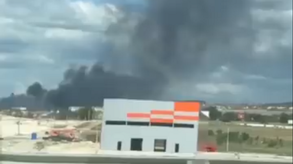 Пожар в Симферопольском районе