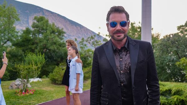 Актер театра и кино Михаил Дорожкин на фестивале в Артеке