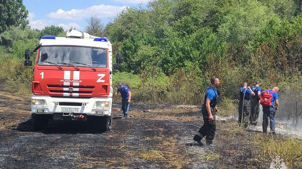 Пожар в селе Клиновка Симферопольского района Крыма Пожар в селе Клиновка Симферопольского района Крыма