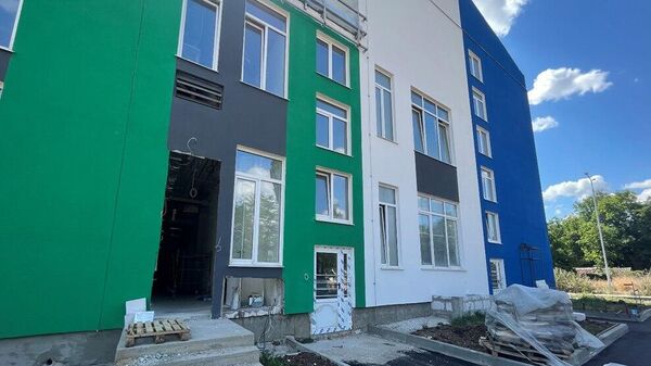 Строительство школы в селе Уютное Симферопольского района Крыма