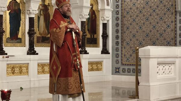 Прибытие ковчега с мощами святителя Тихона, Патриарха Московского в Севастополь Прибытие ковчега с мощами святителя Тихона, Патриарха Московского в Севастополь
