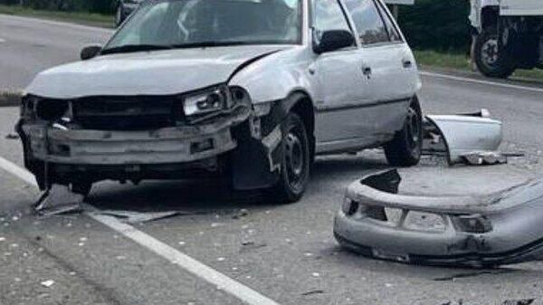 Четыре автомобиля столкнулись на автодороге Р-280 Симферополь – Ростов-на-Дону в Херсонской области