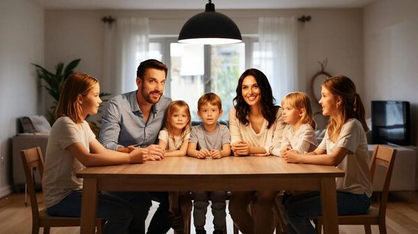 Большая семья