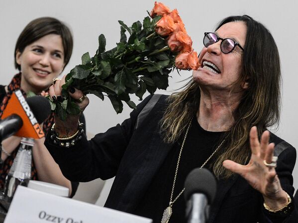 Вокалист британской рок-группы Black Sabbath Оззи Осборн