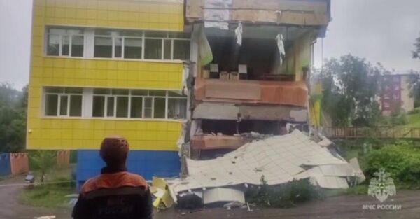 Последствие землетрясения на Камчатке