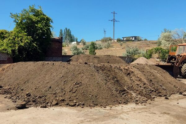 В Крыму очистили грунт от мазута после ЧС в Керченском проливе