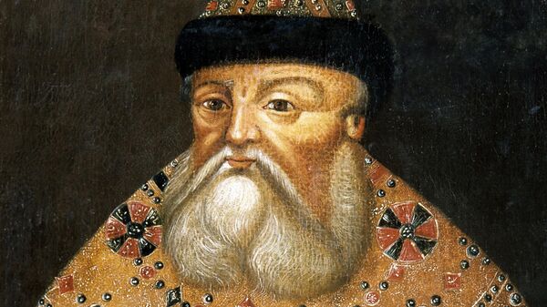 Портрет-парсуна царя Ивана IV Грозного.