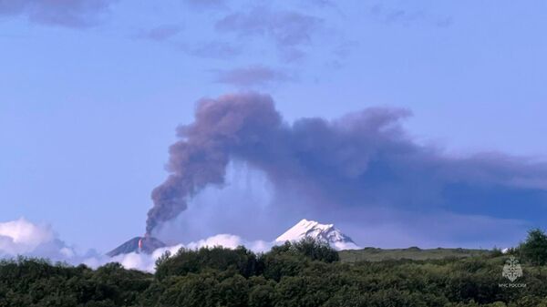 Вулкан на Камчатке