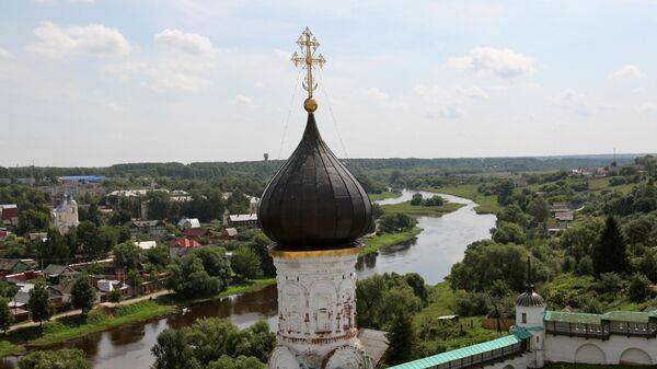 Вид на город Торжок