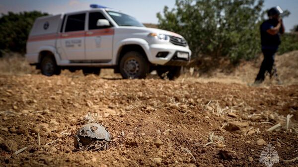 Уничтожение взрывоопасных предметов