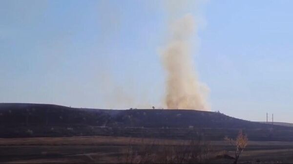 Пожар в Скворцово