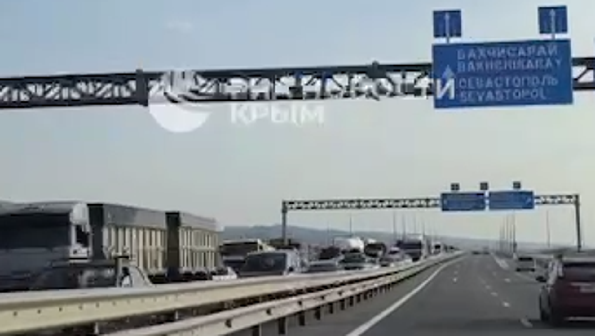 Ситуация на въезде в Симферополь со стороны Бахчисарая - РИА Новости, 1920, 11.08.2025