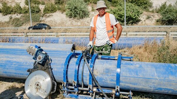 Строительство водовода в Севастополе