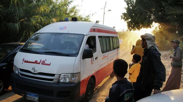 Автомобиль скорой помощи в Египте. Архивное фото