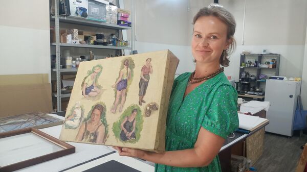 Художник-реставратор РГИ в Севастополе Анна Зубарева Художник-реставратор РГИ в Севастополе Анна Зубарева