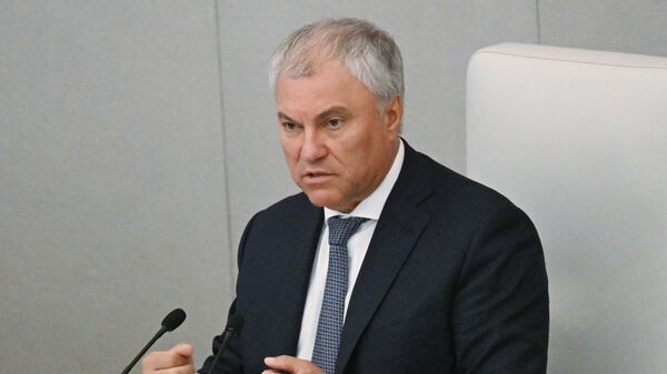 Председатель Государственной Думы РФ Вячеслав Володин