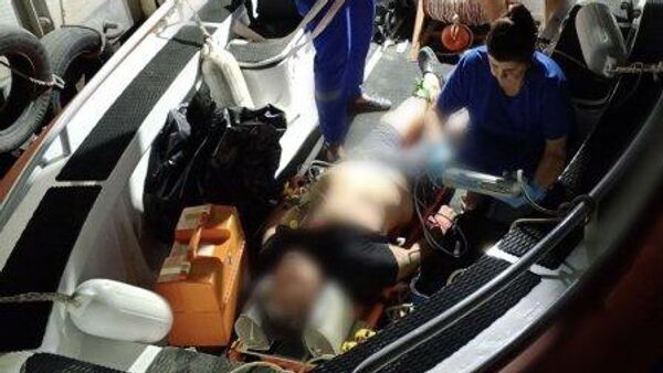 Спасатель помогла пострадавшему в свой выходной день