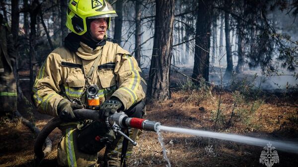 Пожар в Севастополе Пожар в Севастополе