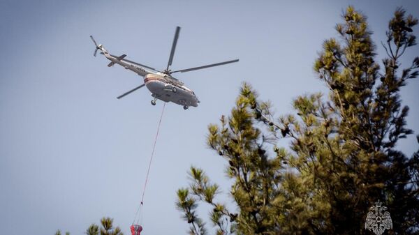 Пожар в Севастополе