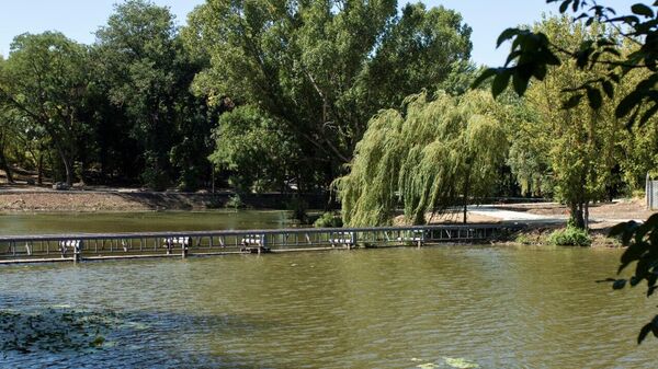 в Симферополе обновляют зону у Нижнего пруда