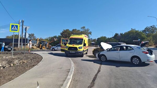 ДТП с пострадавшими на Лабораторном шоссе в Севастополе