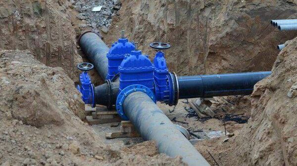 Строительство водовода в Крыму