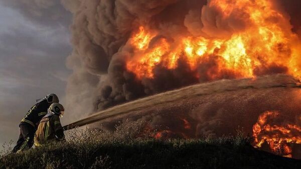 Украинские пожарные