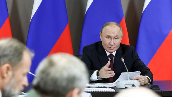 Рабочая поездка президента Владимира Путина в Самару 