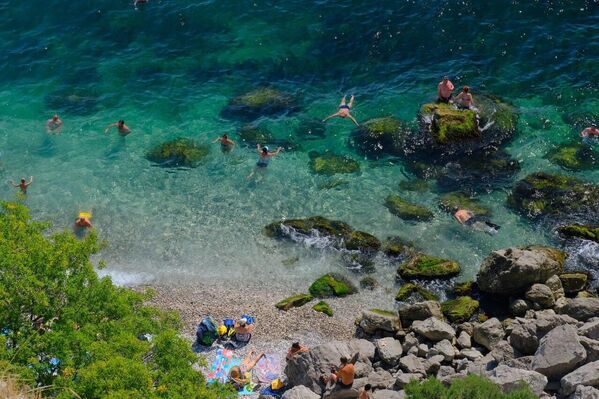 Пляж в Крыму Пляж в Крыму