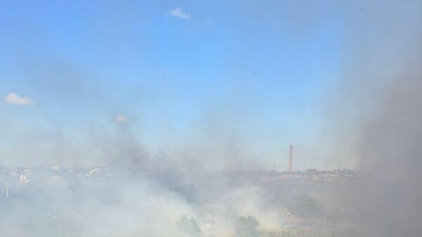 Пожар в Керчи