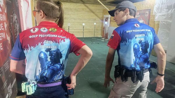 Воспитанники и тренеры спортивной школы олимпийского резерва по стрельбе им. В.С. Клименко