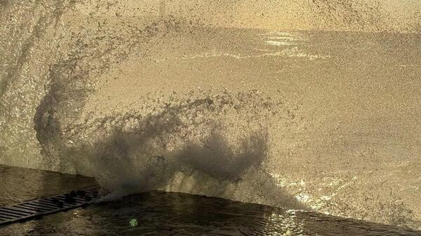 Шторм в Ялте