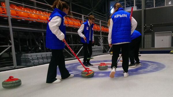 Республиканские соревнования по кёрлингу в Керчи