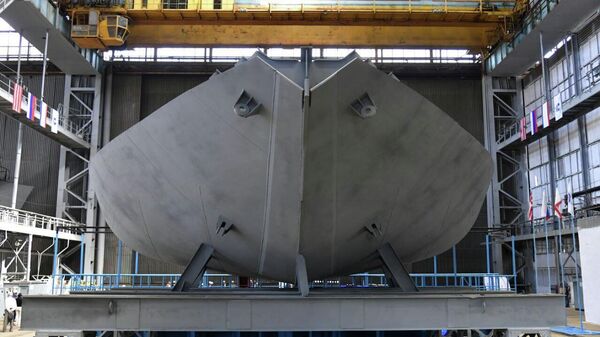 В Керчи заложили буксир ледового класса Arc6 для Росморпорта